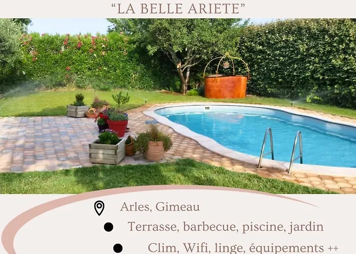 La Belle Ariete Arles Piscine